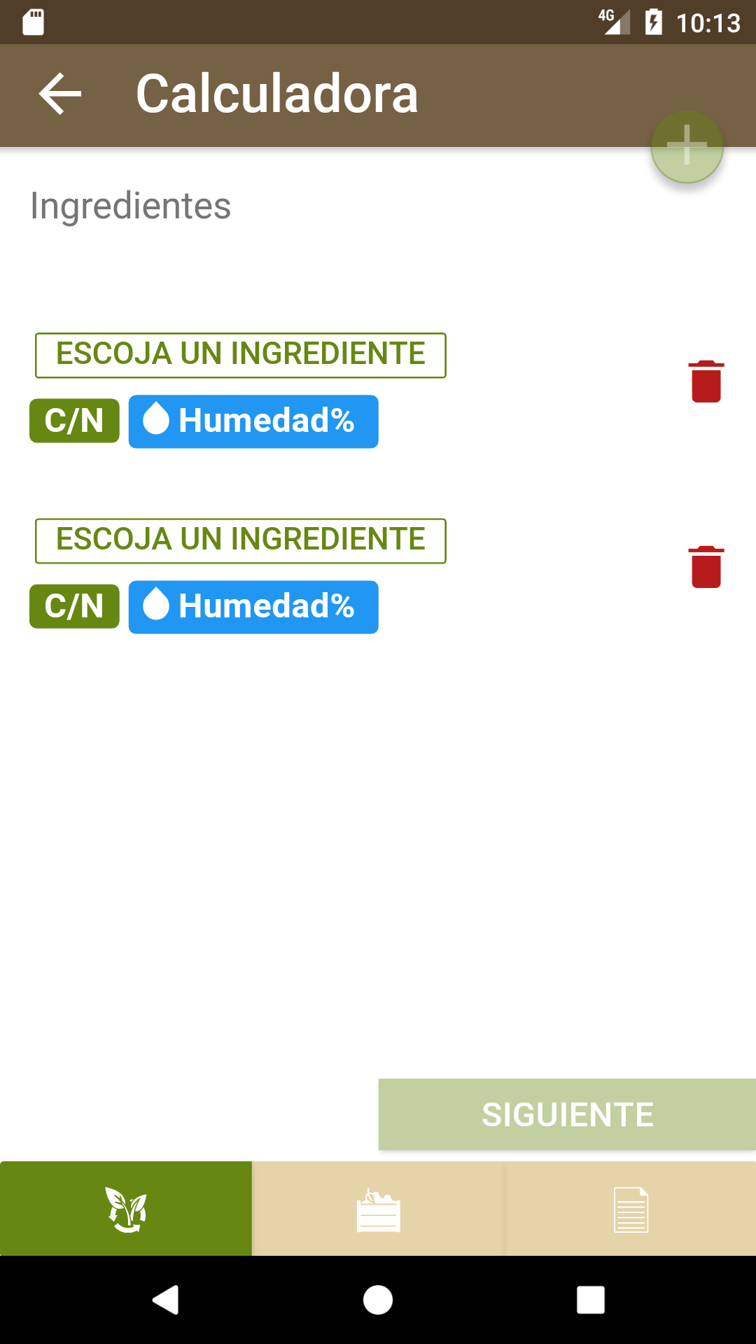 Calculadora compostaje UMH