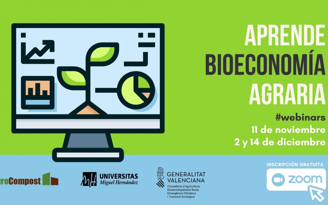 ‘Aprende Bioeconomía Agraria’, webinar gratuito